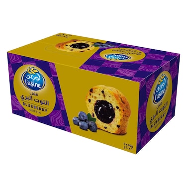 Lusine Blueberry Muffin 60g &times;6