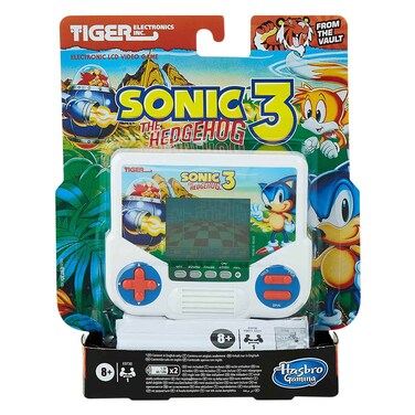 Hasbro Tiger Electronics Sonic The Hedgehog 3 Electronic Lcd Video Game, Retro-Inspired Edition, Handheld 1-Player Game, Ages 8 And Up