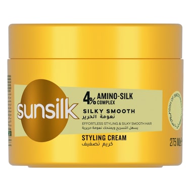 صانسيلك كريم تصفيف، نعومة الحرير، 275 مل