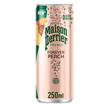 Maison Perrier Forever Sparkling Water Forever Peach 250 ml Can