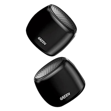 Green Lion Mini Speaker Portable Bluetooth Speaker, Clear Quality Sound, Wireless Bluetooth Mini Speaker (Black) - Speaker