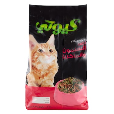 Cutey kitten cat food salmon &amp; mackerel flavor 750g