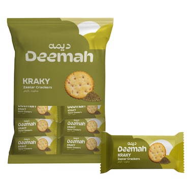 Deemah Kraky Zaatar Biscuit 42g x16