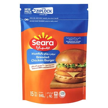Seara Breaded Chicken Burger 840g