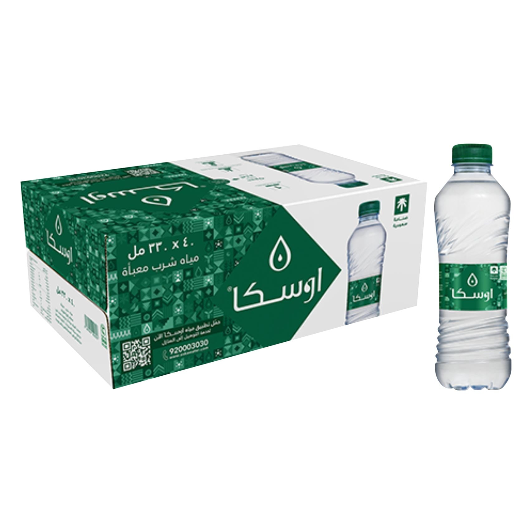أوسكا مياه شرب 330 مل ×40