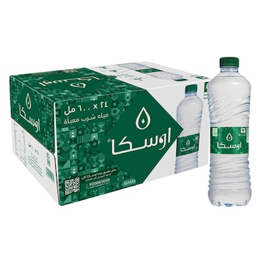 OSKA Drinking Water 600ml x24
