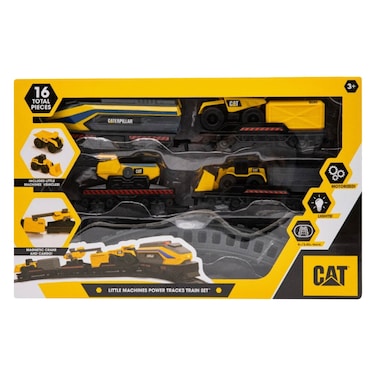 Cat Little Machine Power Track Train Set 82949 Multicolour