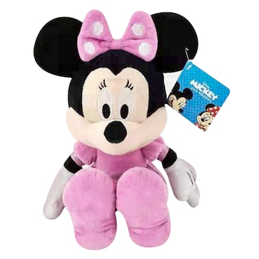 Disney Plush Mickey Core Minnie Medium 14 Inches, Cuddle Toy