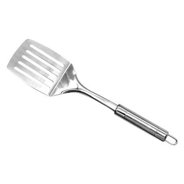 Royalford Stainless Steel Slotted Turner Silver 6.5X14centimeter
