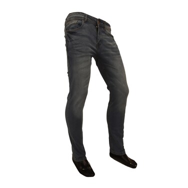 لا كولكشن بنطلون رجالي جينز أزرق فاتح مقاس 30