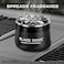 BLACK ODOR Air Freshener 50g Gel &ndash; Long-Lasting Freshness for Car, Home, Bedroom, Wardrobe, Toilet &ndash; Spice-Infused Formula for Pleasant Scent Control (BLACK-ONE)
