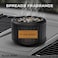 معطر هواء Black Odor Lucky Wheel - للسيارات والشاحنات وسيارات الدفع الرباعي وغرفة النوم والمطبخ - تصميم صغير وأنيق لحامل الأكواب أو لوحة القيادة أو خزانة الملابس -   BO-28 (Whispering Wish)