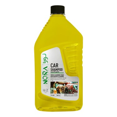 NORA Car Shampoo - Thick Cleaning Foam for Deep Cleaning, pH Balanced, Gentle on Paint &amp; Hands, Car Cleaning Shampoo, Car Paint Safe Shampoo, Foaming Cleaning Agent Fo Vehicle Cleaning (1 Liter)
