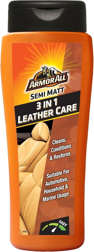 Armor All 3 in 1 Leather Care : Cleans, Conditions and restores Leather : Pack of 1

