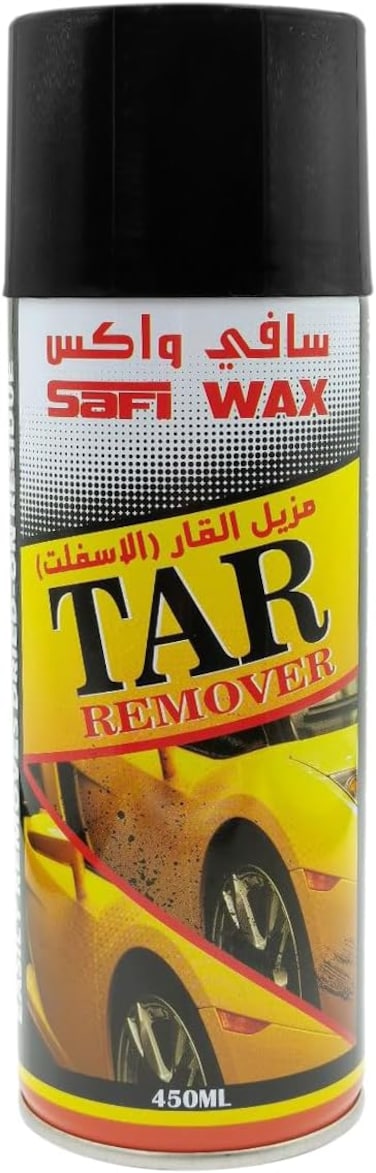 SAFI WAX Ultimate Tar Remover Spray Quick Cleaning Solution for Car Paint &amp; Surface Care Fast-Acting Solution for Safe Car Surface Cleaning &ndash; 450ml (1)
