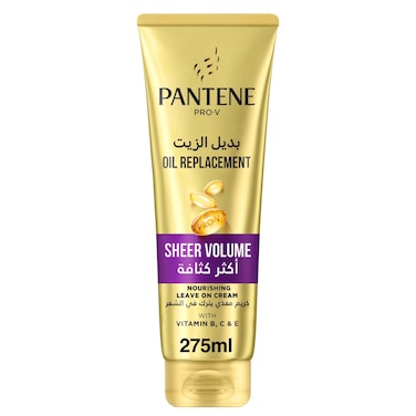 Pantene Pro-V Sheer Volume Oil Replacement Cream, 275ml