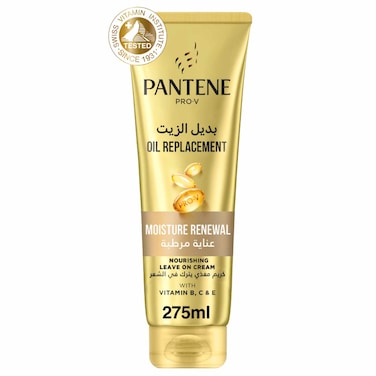 Pantene Pro-V Moisture Renewal Oil Replacement Leave-On Cream, 275 ml