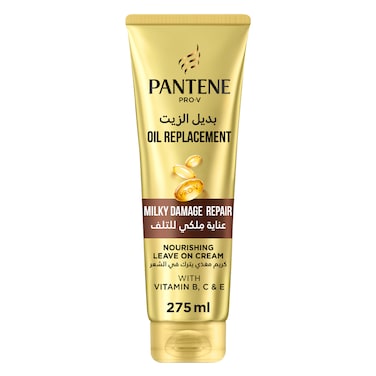 Pantene Pro-V Milky Damage Repair Oil Replacement Leave-On Cream, 275 ml