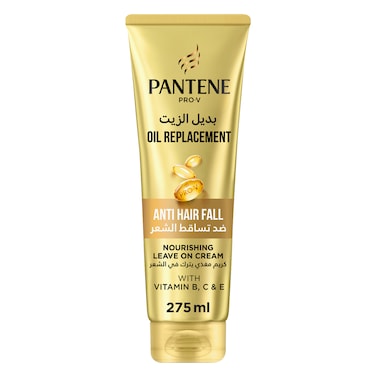 Pantene Pro-V&nbsp;Anti-Hair Fall Oil Replacement Leave-On Cream,&nbsp;275 ml