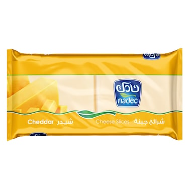 Nadec Sliced Cheddar Cheese 400g