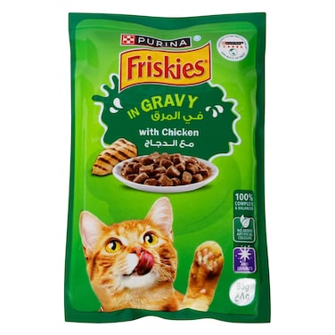Friskies - Cat Food, Chicken In Gravy Pouch 85g