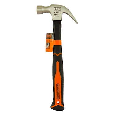 Black &amp;amp; Decker Fiberglass Handle DIN Hammer 300g
