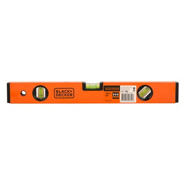 Black&amp;Decker - Box Beam Level 40Cm (45/90/180 Vial) Bdht43188