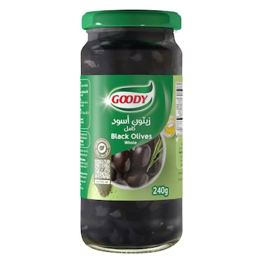 قودي زيتون أسود كامل 240جرام