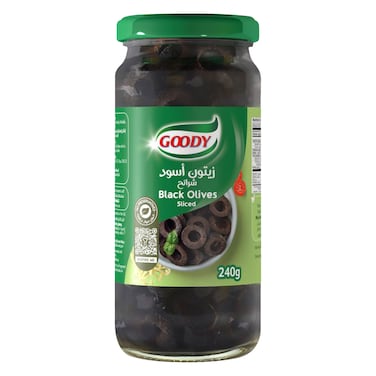 Goody Sliced Black Olives 240g