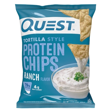 Quest Nutrition - Tortilla Protein Chips, Ranch, 32g