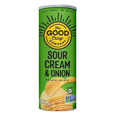 The Good Crisp - Sour Cream &amp; Onion Stacked Crisps, 160g