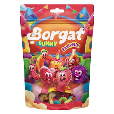 Borgat Gummy Candy &ndash; Party Mix &ndash; 80g Pouch