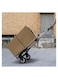 Heavy Duty Aluminum Hand Trolley With Adjustable Handle Black