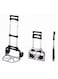 Heavy Duty Aluminum Hand Trolley With Adjustable Handle Black