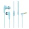 Promate Wired Earbuds, High-Quality 3.5Mm Sporty Stereo Bass Earphones With Passive Noise Cancellation, Tangle-Free Cord And In-Line Mic For Running, Smartphones, Tablets, Pc, Laptop, Medley-1 Green