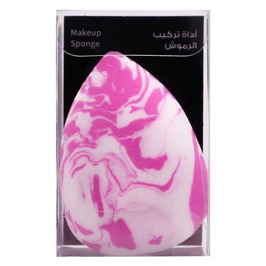 Sensi TJ-38 Marble Effect Makeup Sponge White/Pink