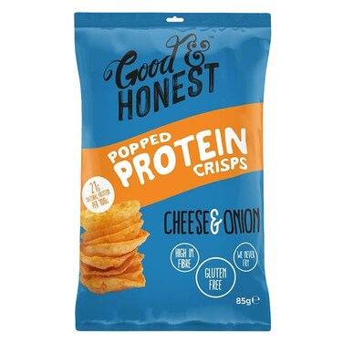 Pea Pops Cheese &amp; Onion Chickpea Chips 75g
