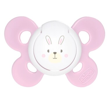 Chicco Physioforma Comfort Silicone Baby Pacifier 0-6 Months 1 Piece, Girl