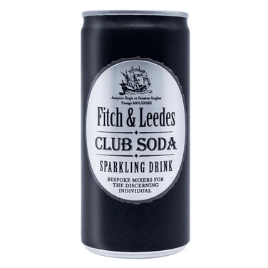 Fitch &amp; Leedes Club Soda Water &ndash; 200 ml