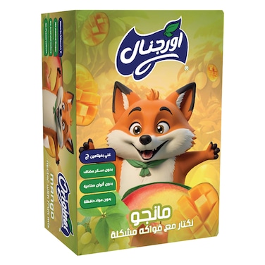 أوريجينال نكتار المانجو والفواكه المشكلة 125 مل ×18