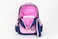 Kids Pencil Case Attached Pattern Backpack 17.7 Inches Blue/Pink/White
