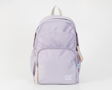 Kids School Backpack Light Grey