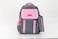 Kids School Backpack With Pencil Pouch Grey/Pink