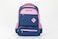 Kids School Backpack Deep Blue/Pink