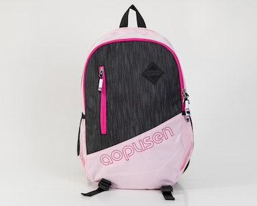 Kids School Backpack Pink/Black