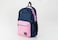 Kids School Backpack Deep Blue/Pink
