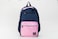 Kids School Backpack Deep Blue/Pink