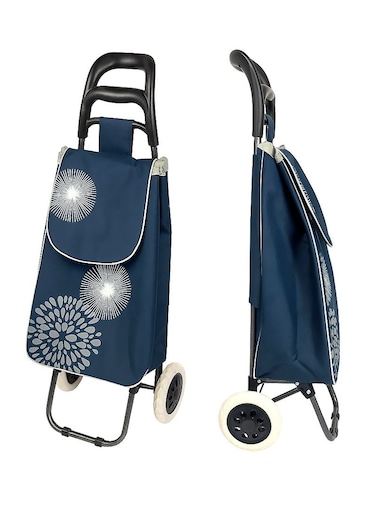 Foldable Shopping Cart with Modern and Durable Design, Wheels and Large Storage Capacity for Outdoor Activities