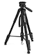 معدني tripod لـ photography 360 degree دوران مع حمل حقيبة قابل للطي سهل to استخدام أسود