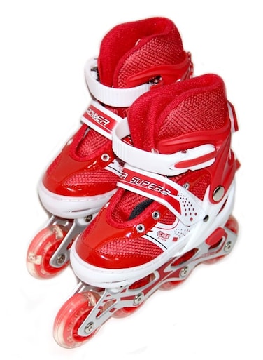 4-Wheel Patinag Roller, Skates Shoes, LED Fully Flash